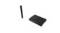 Preview: Aluminium Abstandshalter M3 x 40 mm | Female-Female | Schwarz eloxiert