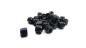 Preview: Nylon Abstandshalter M3 x 5 mm | Innengewinde beidseitig | Ø 6 mm | PA6 Schwarz