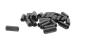 Preview: Nylon Abstandshalter M3 x 15 mm | Innengewinde beidseitig | Ø 6 mm | PA6 Schwarz
