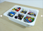 Preview: Organizer für IKEA TROFAST Box 42×30×10 cm mit 6 Fächern
