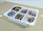 Preview: 6-Fach Organizer-Einsatz für IKEA TROFAST Box zur übersichtlichen Aufbewahrung von LEGO® und Spielzeug