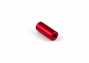 Aluminium Abstandshalter M2 x 10 mm | Female-Female | Rot eloxiert