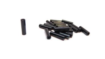 Preview: Aluminium Abstandshalter M2 x 15 mm | Female-Female | Schwarz eloxiert