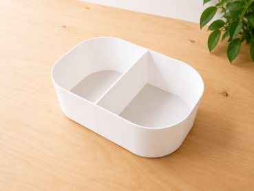 Preview: IKEA TROFAST Organizer mit zwei großen Fächern für Spielzeug, Bastelmaterial und Kleinteile