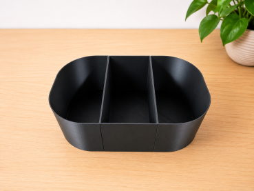 Preview: IKEA TROFAST Organizer mit drei großen Fächern für Spielzeug, Bastelmaterial und Kleinteile