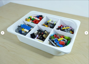 Organizer für IKEA TROFAST Box 42×30×10 cm mit 6 Fächern