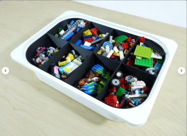 Organizer für IKEA TROFAST Box 42×30×10 cm mit 8 Fächern