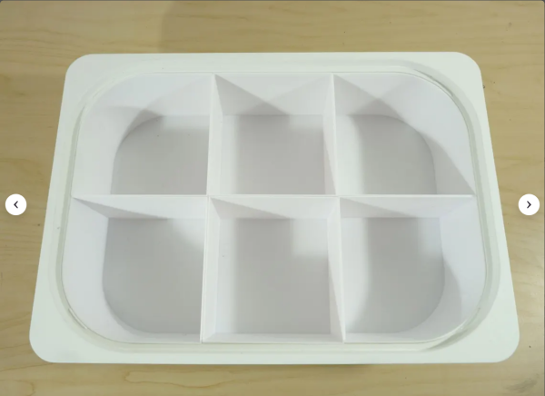 Passgenauer Organizer für IKEA TROFAST Box 42×30×10 cm aus hochwertigem PLA