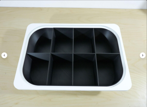 Passgenauer Organizer für IKEA TROFAST Box 42×30×10 cm aus hochwertigem PLA
