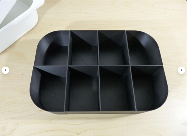 IKEA TROFAST Organizer mit acht großen Fächern für Spielzeug, Bastelmaterial und Kleinteile