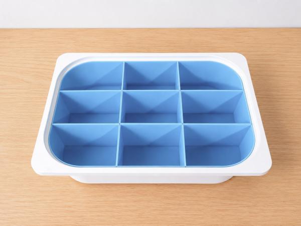 IKEA TROFAST Organizer mit neun großen Fächern für Spielzeug, Bastelmaterial und Kleinteile